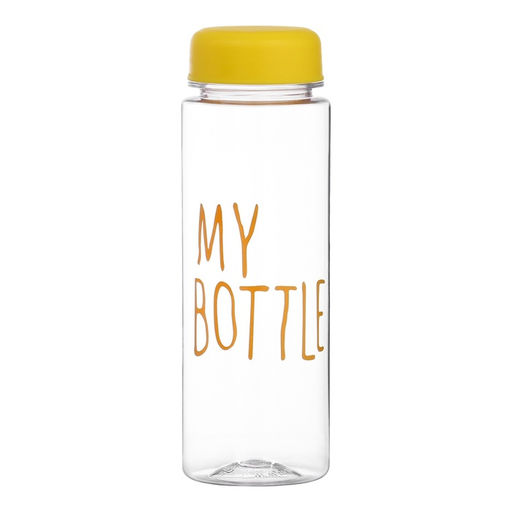 Бутылка для воды My bottle, 500 мл, 19×6 см, мешок в комплекте, МИКС