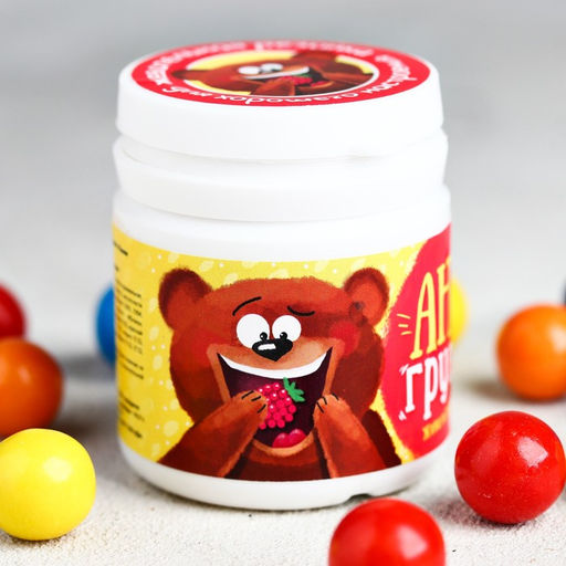 Жевательная резинка Антигрустин: со вкусом тутти-фрутти, 40 г. - Simaland фото 2