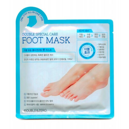 Набор масок-носочков для ног - Foot Mask Double Special Care, 18гр(10шт)
