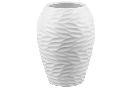 Ваза 20 см 2,25 л "Листья Ивы" пломбир