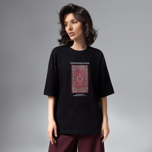 Футболка свободная Фэшн-идеал (base) - Charutti фото 2