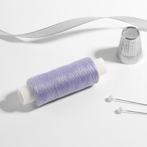 Цена за 10 шт. Нитки 40/2, 200 м, светло-сиреневые №189