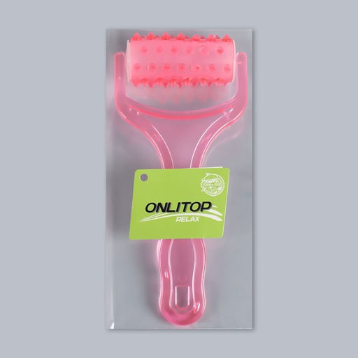 Цена за 2 шт. Массажёр - роллер, с шипами, 19×9×3.5 см, универсальный, МИКС