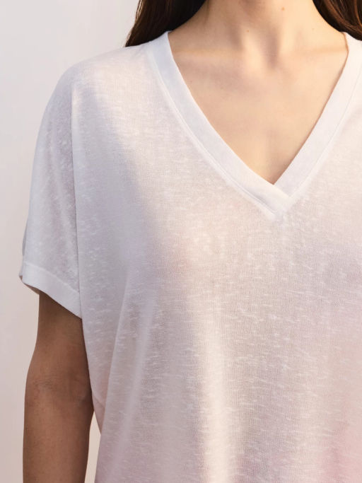 Полупрозрачная футболка прямого кроя ZR2605023423-2 / Zarina