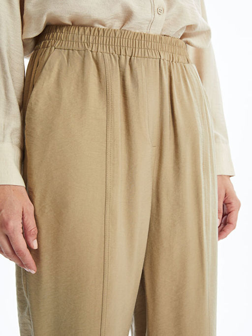 Beli Lastikli Kad?n Pantolon