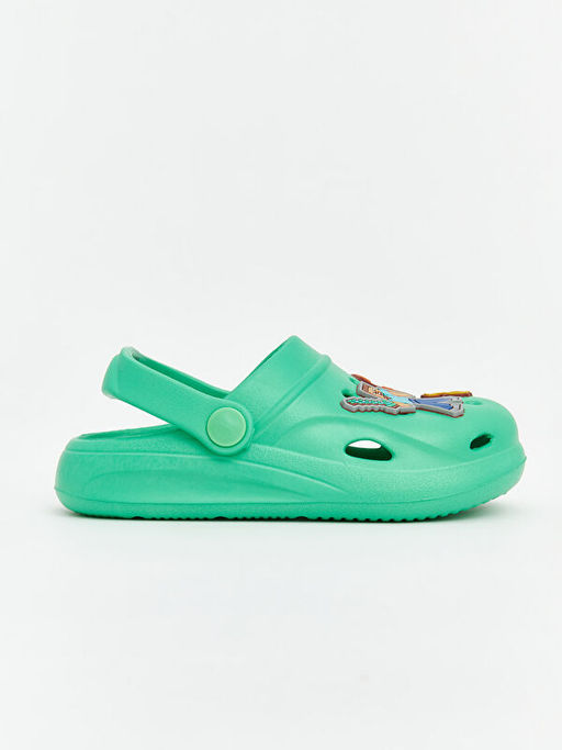 Minecraft Bask?l? Erkek ?ocuk Plaj Sandaleti