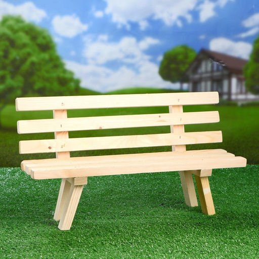 Садовая фигура из полистоуна «Коты на лавке», 40×18×40 см
