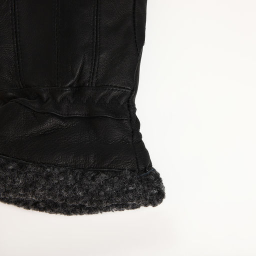 Перчатки мужские, размер XL, с утеплителем, чёрная