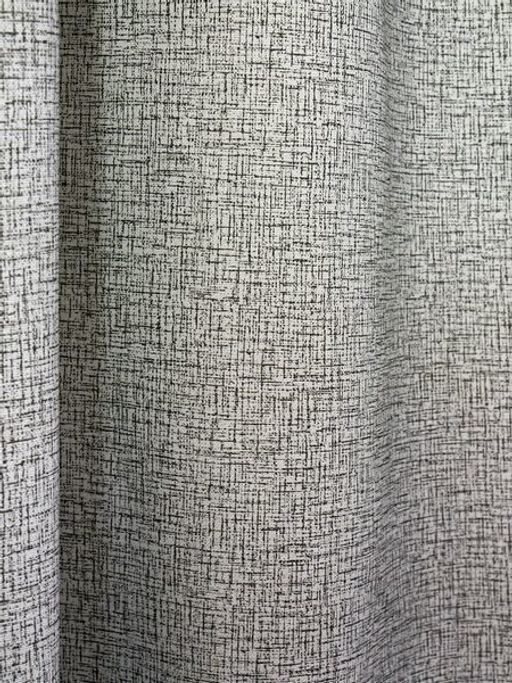 Комплект штор из рогожки Штрихи-серый тесьма хлопок 100% - Лен поволжья фото 4