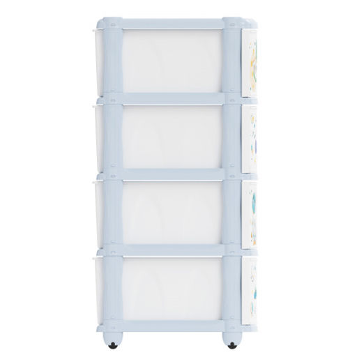 Комод 4-х секционный детский (для мальчиков) М1243,,