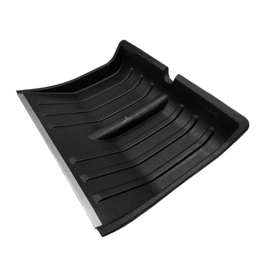 Лопата снеговая №13 п/эт. черная, с оцинк.накл., без черенка, d тулейки 32мм, 500х390мм