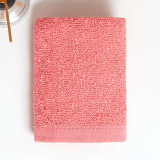 Цена за 5 шт. Полотенце махровое 30х30см (фас 5шт) коралл, хлопок 100%, 360 г/м2 - Текстиль центр фото 2