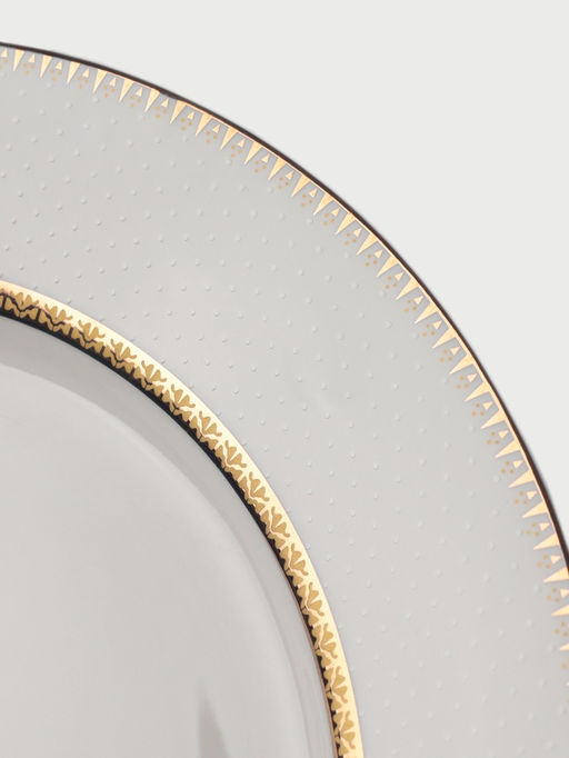 Тарелки WY Grace, d=25.5 см, набор 2 шт., фарфор, белые