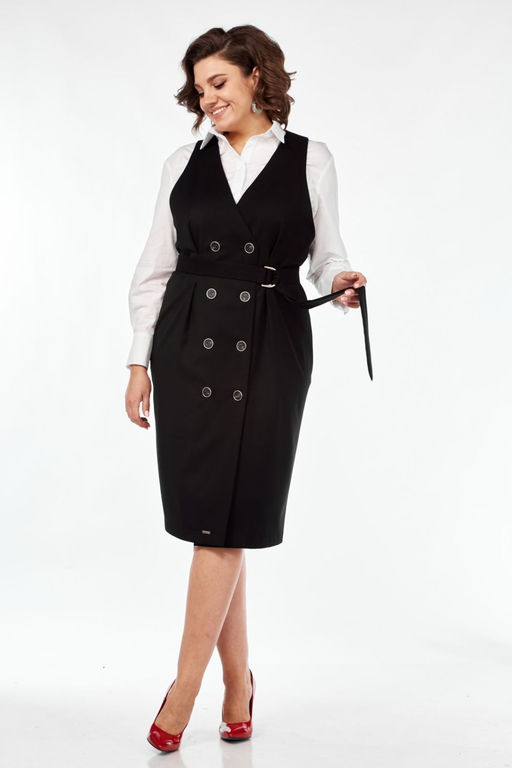 Платье INVITE 4083 черный дизайн - Mira fashion фото 231