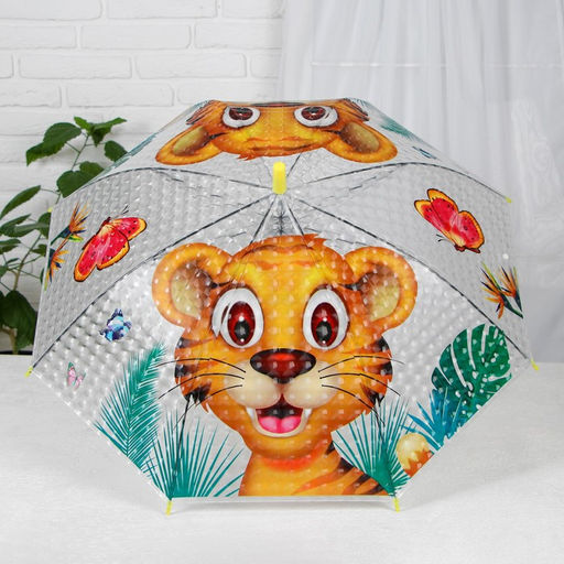 Детские зонты Звери 808065 см, МИКС - Simaland фото 4