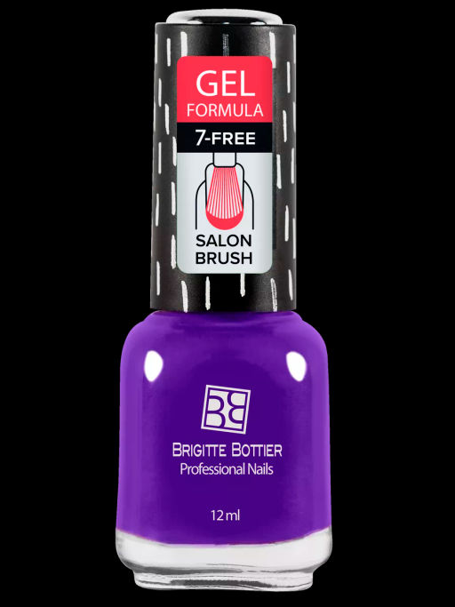 Brigitte Bottier Лак д/ногтей GEL FORMULA тон 71 фиолетово-баклажановый 12мл BB-GF71