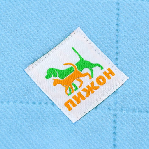 Пелёнка для животных многоразовая впитывающая, 40 х 30 см, голубой - Пижон фото 7