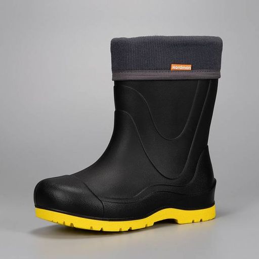 Сапоги детские Nordman Rocket без флисового утеплителя черные  фото 14