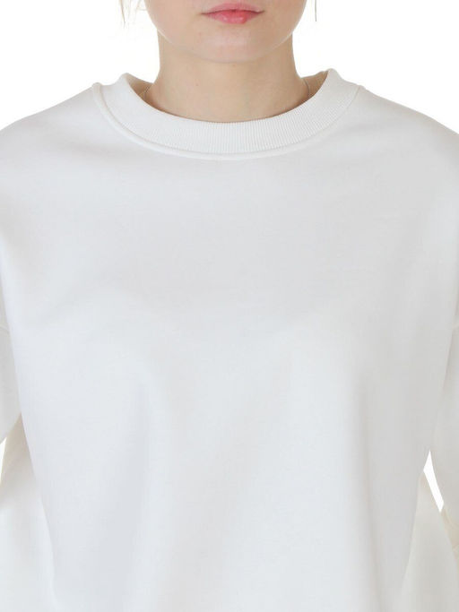 3416/3417 WHITE Костюм спортивный утепленный женский (95% хлопок, 5% эластан)