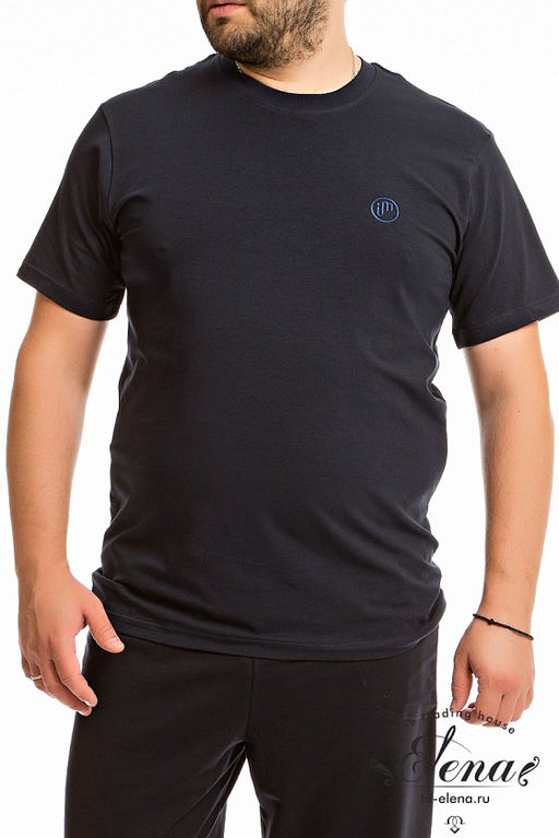 Футболка М11811ВШв Синий