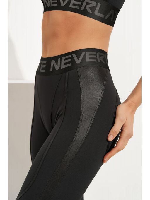 Моделирующие леггинсы с брендированным поясом с силиконом