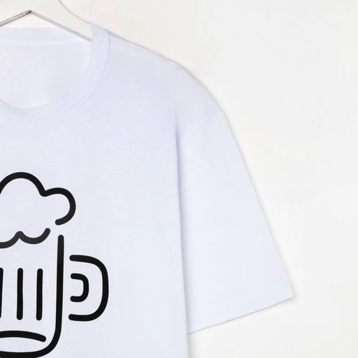 Футболка мужская KAFTAN Beer р. 56, белая