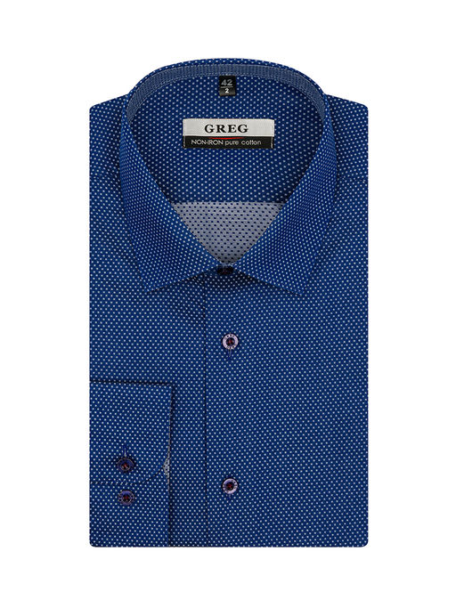 Сорочка мужская длинный рукав GREG 213/231/8041/Z/1  фото 2