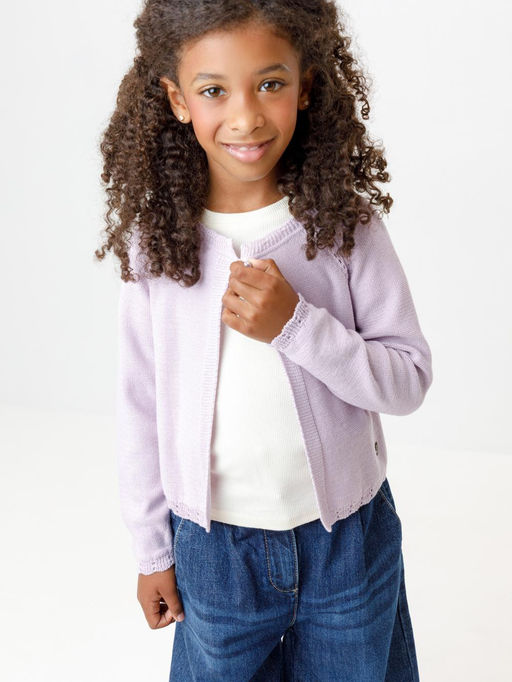 КВ 30092/25/лаванда кардиган для дев