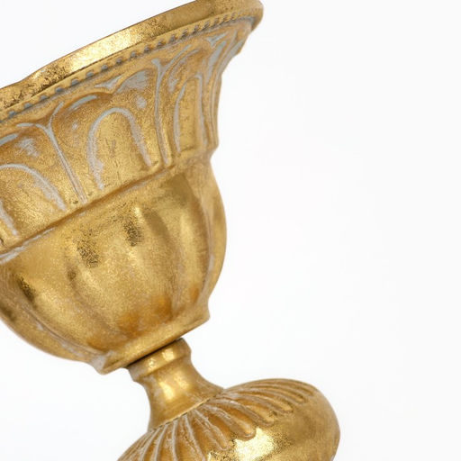 Подсвечник металл «Ярусы» для одной свечи 16×16×25 см