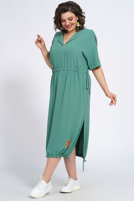 Платье ALANI 2341 бирюза