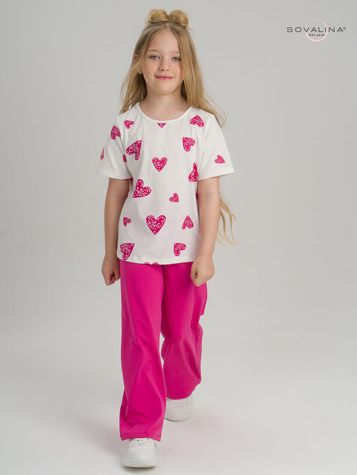 Костюм Лето разбитое сердце-фуксия - Sovalina фото 11