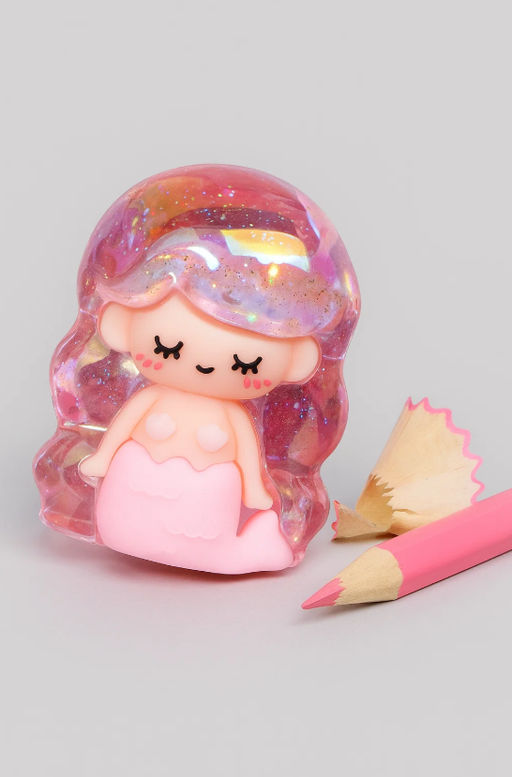 Точилка для карандашей "Pink hair", pink