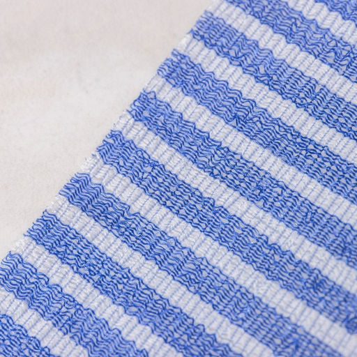 Цена за 12 шт. Мочалка для тела Доляна «Японская», 90 см, в полоску, МИКС