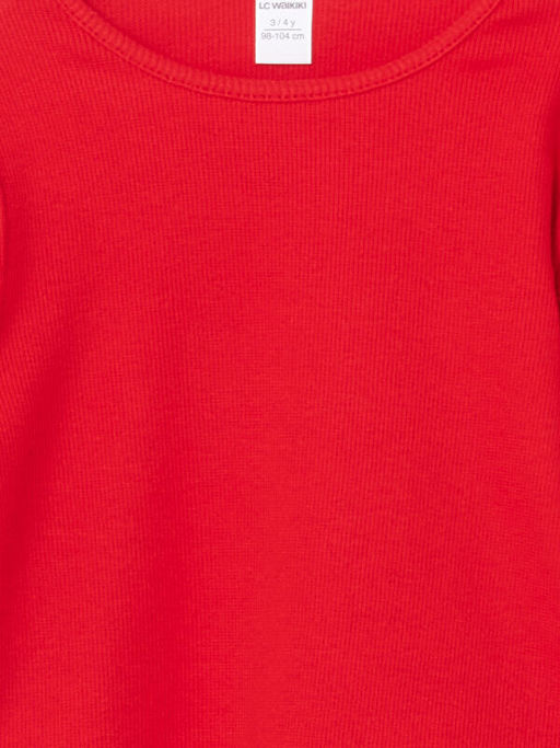 Bisiklet Yaka Uzun Kollu K?z Bebek Ti??rt 3l? - Waikiki фото 3