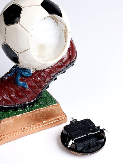 Часы настольные интерьерные «Футбол», на батарейках, 14.3×11.3×21.2 см, d=8 см