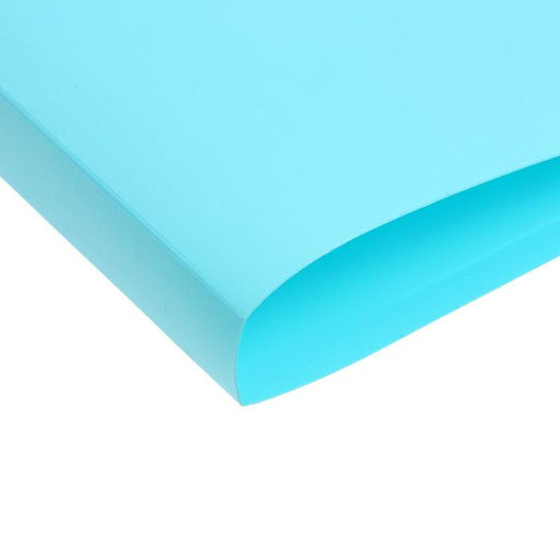 Папка на 2 кольцах А4, Calligrata, 18 мм, 500 мкм, бирюзово-голубая  фото 4