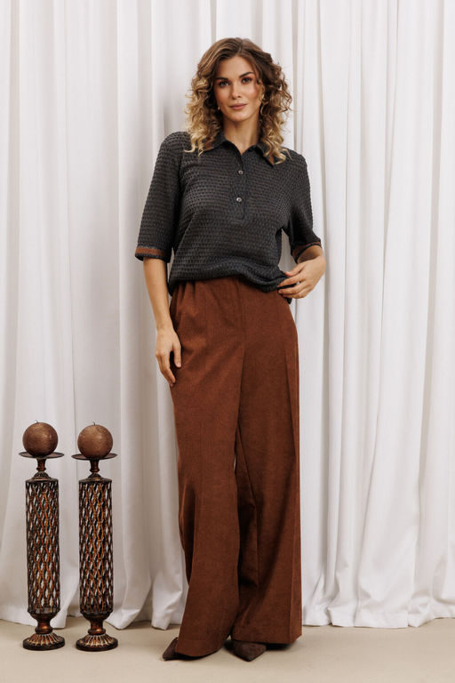 Костюм Gizart 5441 серый, коричневый