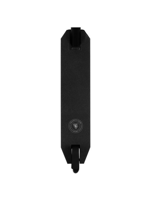 Самокат трюковой GRAFFITI Advanced 24, колёса PU 100 мм, SCS компрессия, ABEC 9 Chrome, чёрный