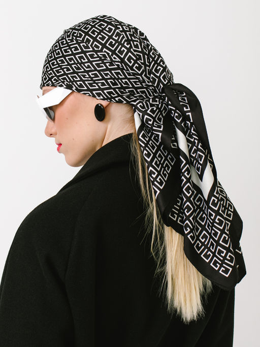 Большой мягкий очень нежный двусторонний платок - Tantino фото 10