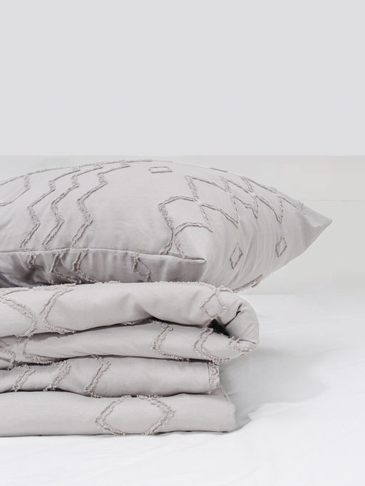 Постельное бельё 2-спальное LoveLife Tufting Орнамент, микрофибра