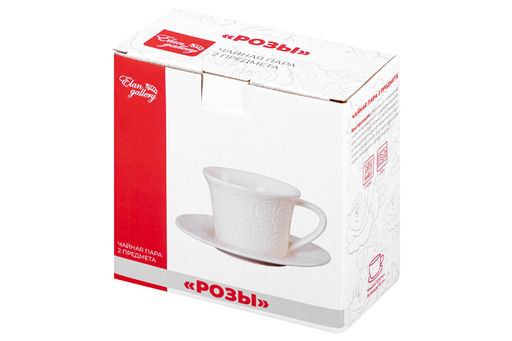 Чайн. пара 2 пр. 220 мл Розы - Elan gallery фото 12