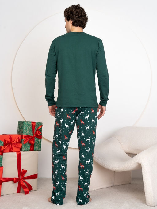 Комплект муж.арт.1211-6,зелено-красный