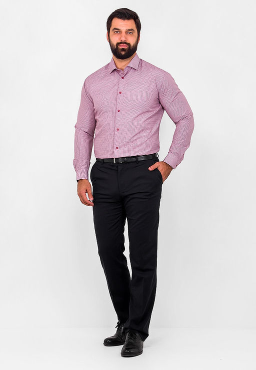 Сорочка мужская длинный рукав GREG 614/139/1210/ZV/b/1p_GB  фото 5