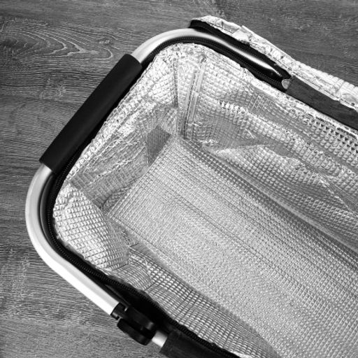 Сумка с эффектом сохранения холода, тепла/термосумка / DFB130gray /уп 30/ 42х20х23 см - ГалеонТрейд фото 2