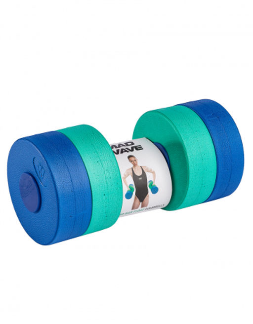 Аквагантели Dumbbells round bar float - Mad wave фото 5
