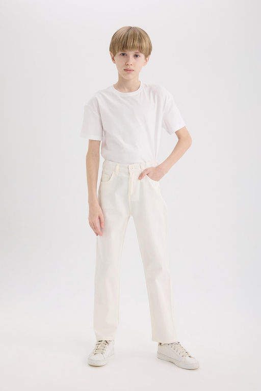 D_z Pa_a Basic D_z Gabardin Pantolon Erkek _ocuk - Defacto фото 3
