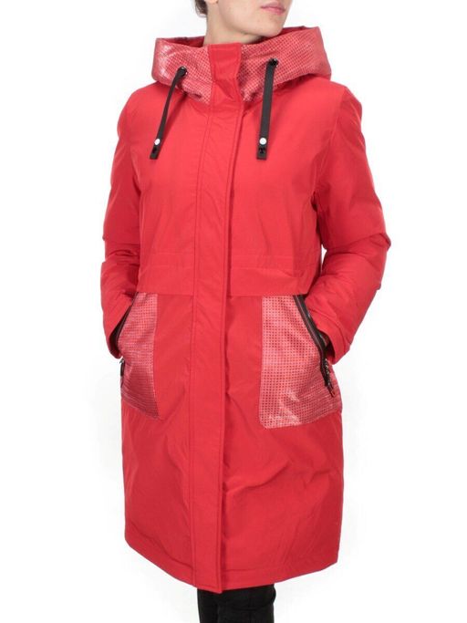 2090 RED Куртка зимняя женская AIKESDFRS (200 гр. холлофайбера) - Fashion фото 3