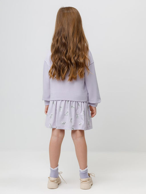 КР 5957/сиреневый 3710 к647 платье для дев