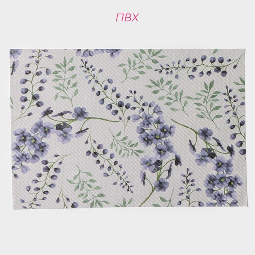 Набор салфеток сервировочных Доляна Весенняя нежность, 4 шт, 3045 см, цвет белый  фото 3