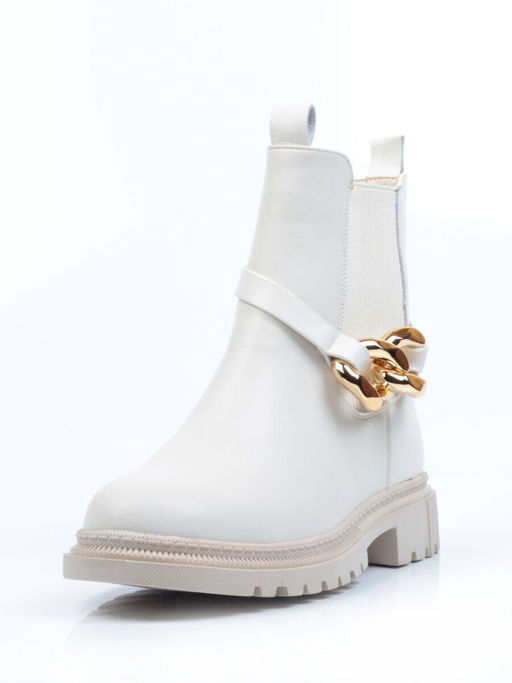 5267-2 WHITE Ботинки демисезонные женские - No name фото 6